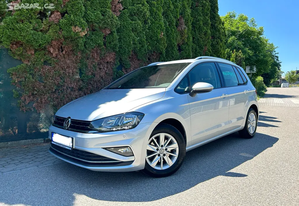 VW GOLF SPORTSVAN- jako nový, servisní knížka